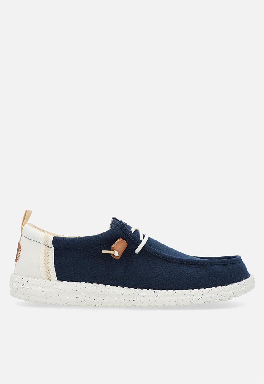 Hey Dude - Wally Summer Linen - Blue