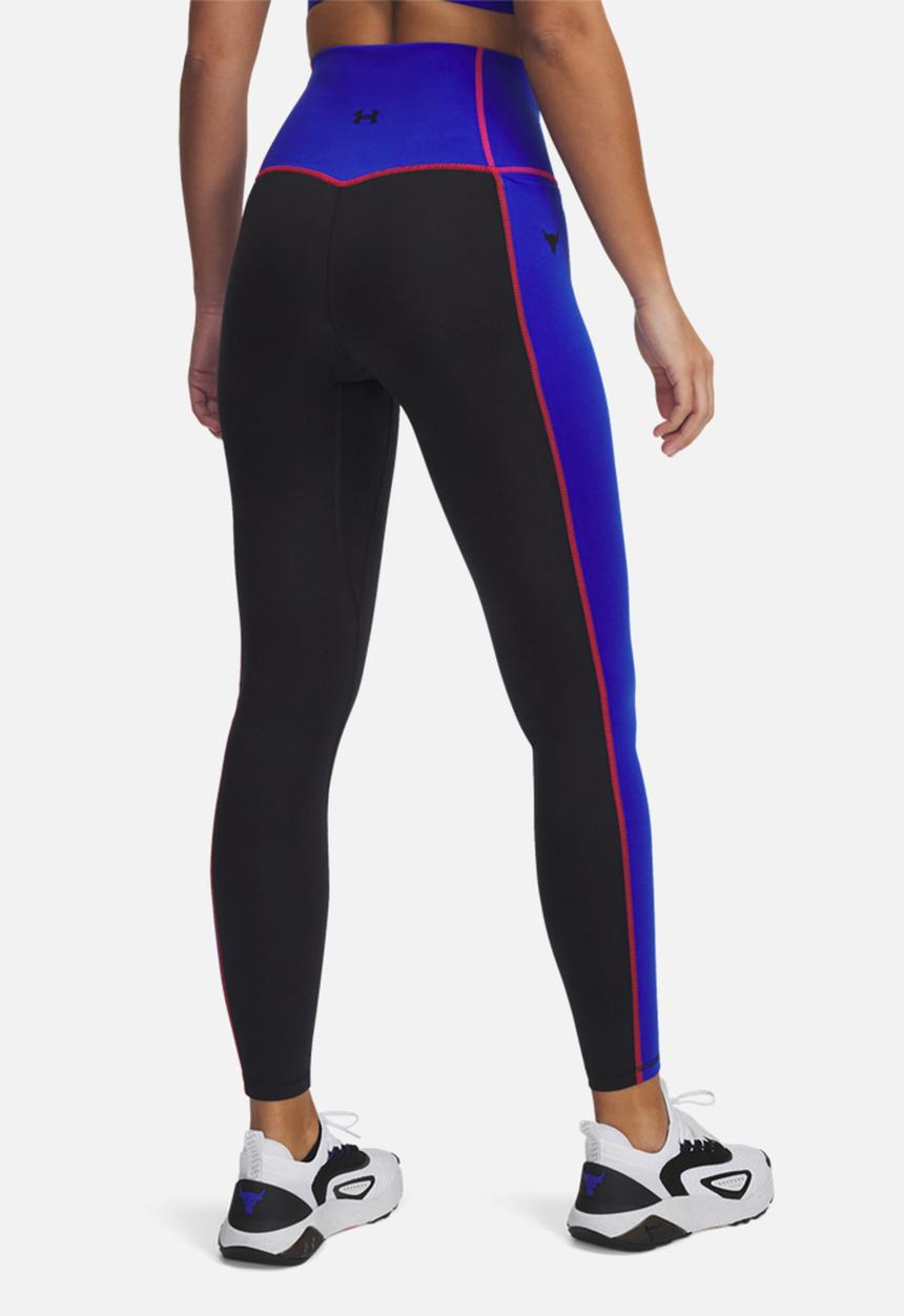 Under Armour - Project Rock Legging - black & blue