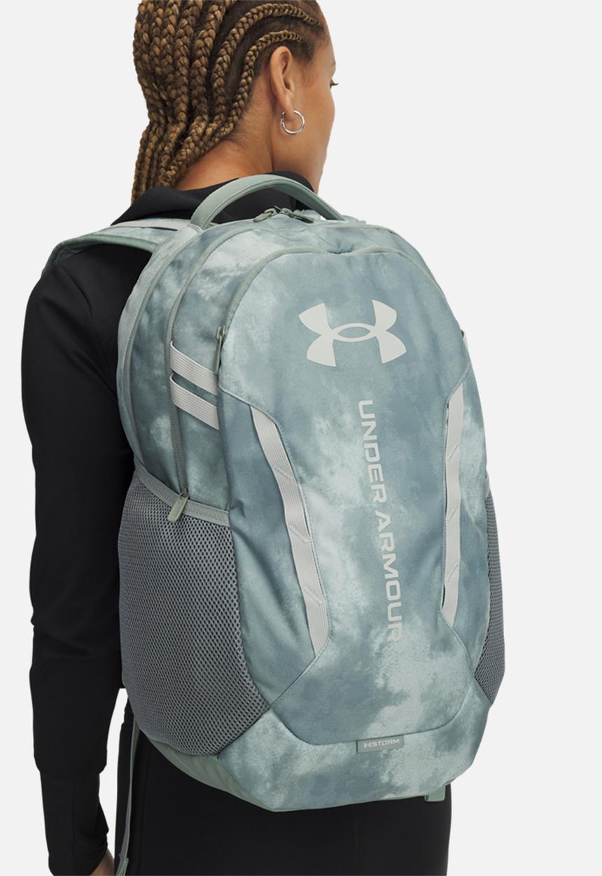Under Armour - UA Hustle 6.0 Backpack - Silica Green /  / Hydro Green