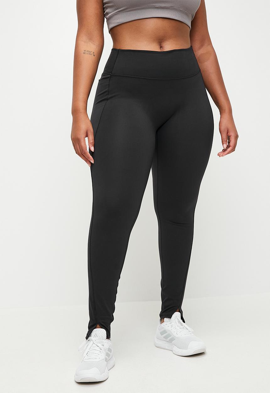 Cotton On - Plus Ultra Soft Side Pocket Full Length Tight - Black