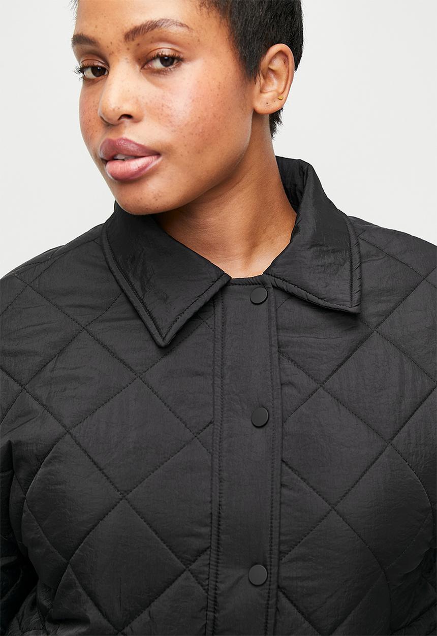 Cotton On - Plus Alpine Patch Pocket Jacket - Black