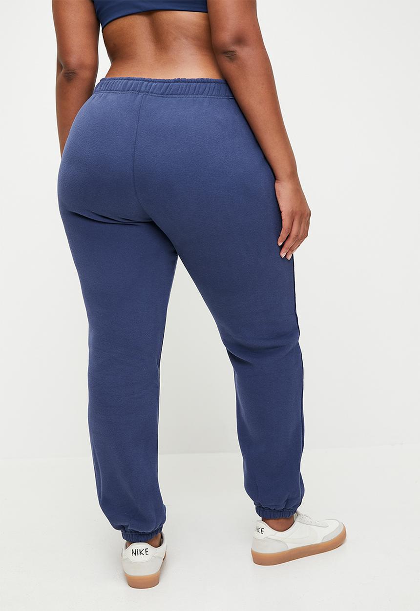 Cotton On - Plus Plush Essential Gym Sweatpant - Heritage Blue