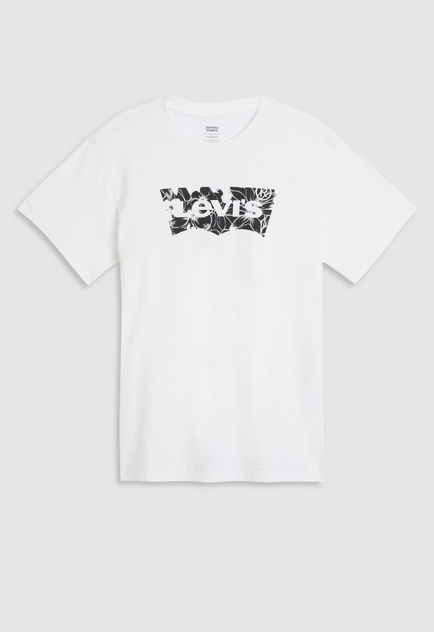 Levi’s® - Graphic crew neck tee ssnl batwing logo - white