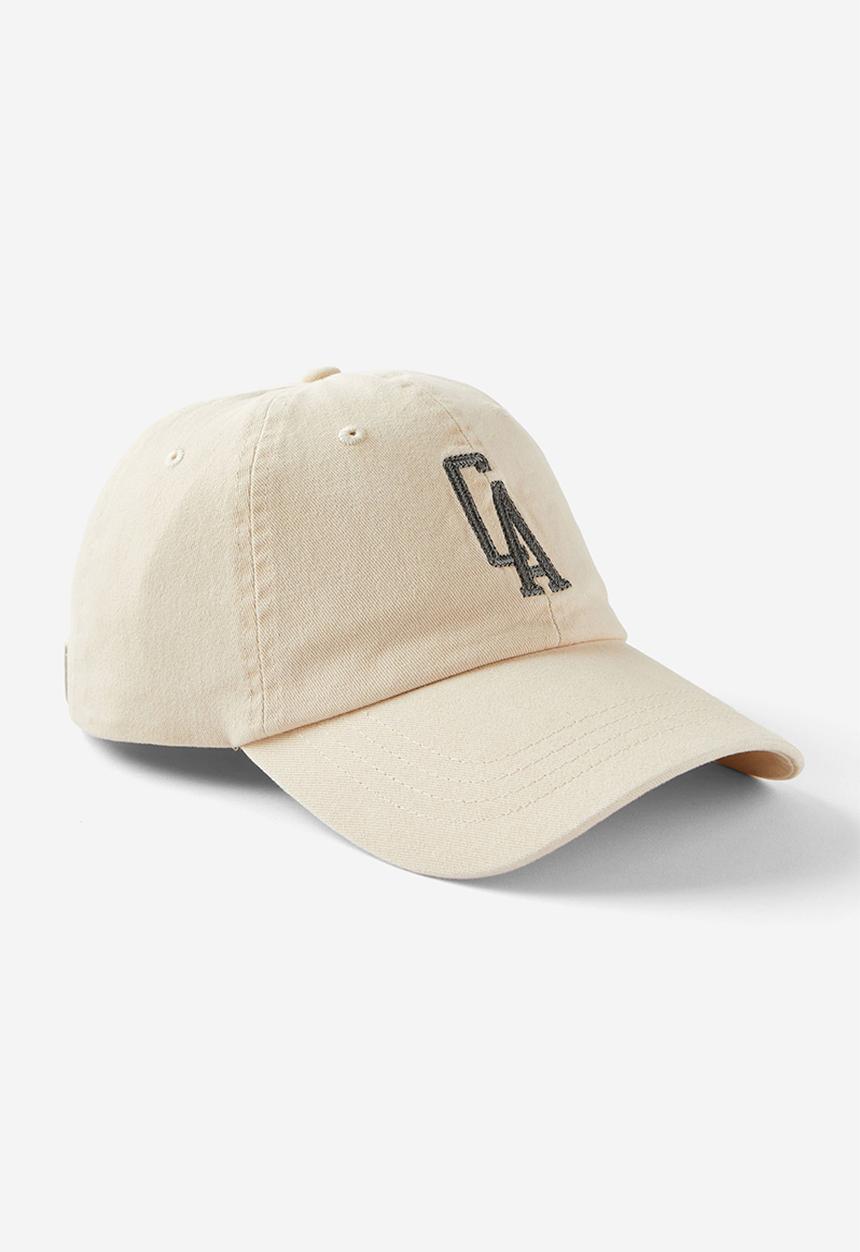 Rubi - Classic dad cap- ca charcoal/ecru