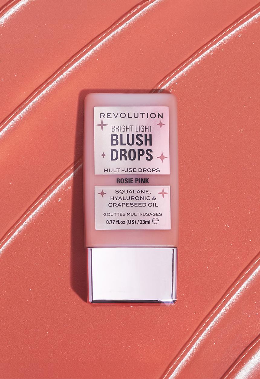Revolution - Bright Light Blush Drops - Pink Rosie