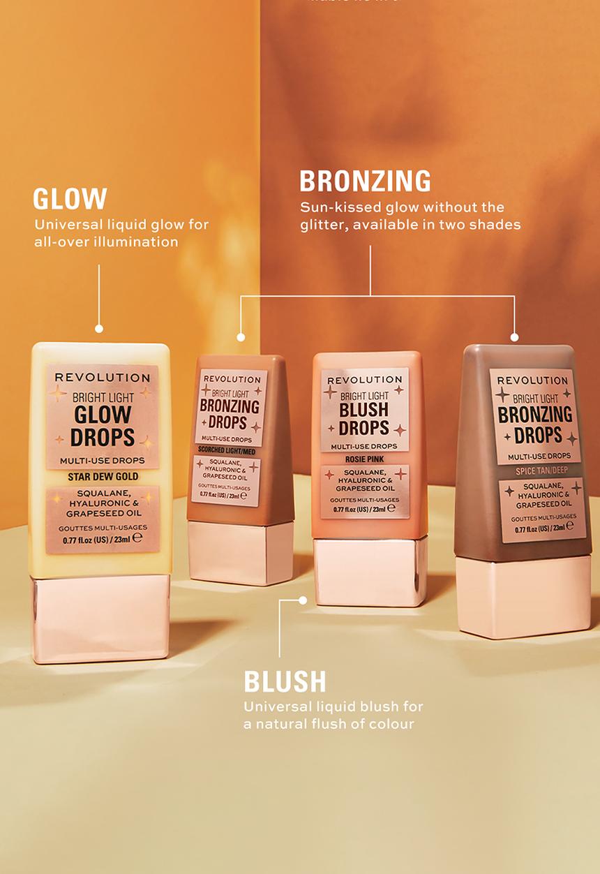 Revolution - Bright Light Bronzing Drops - Bronze Scorched