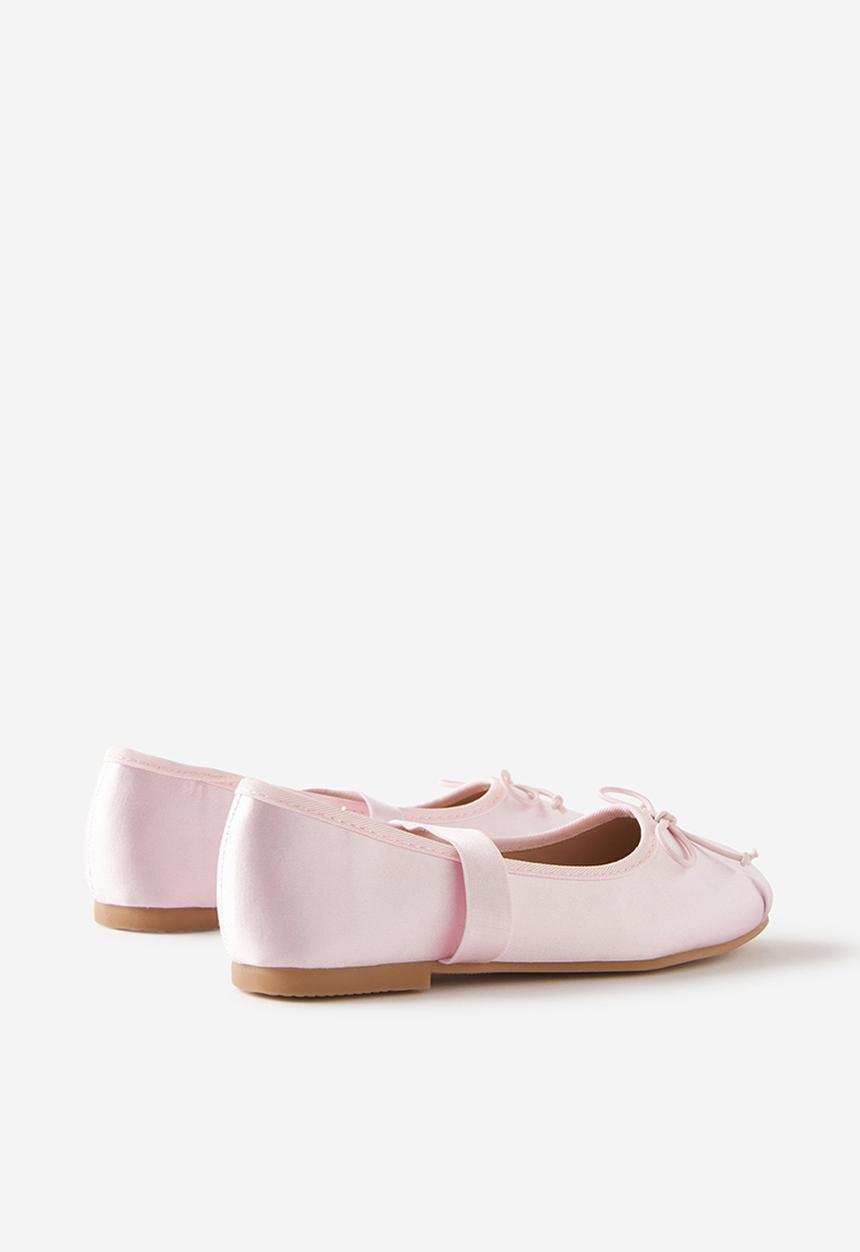 Cotton On - Olivia ballet flat - fairy pink satin