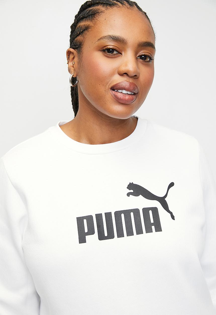 PUMA - Plus Ess No. 1 Logo Crew - Puma White