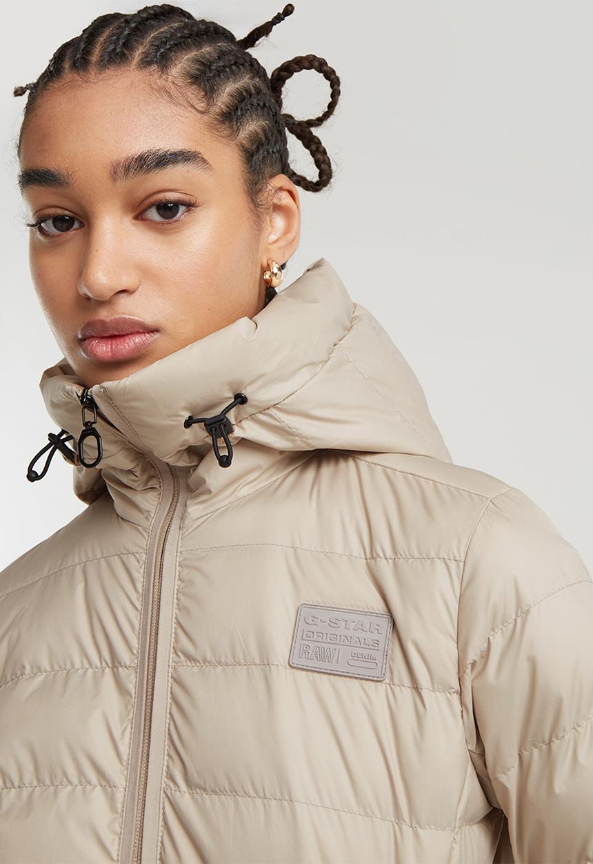 G-STAR - Light Wt Hdd Padded Jacket Wmn - Sandstorm