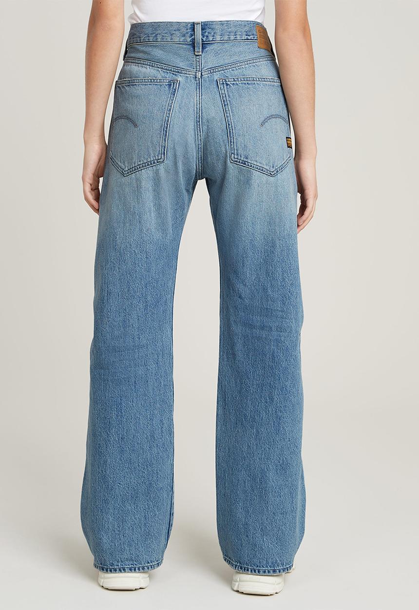 G-STAR - Bowey 3D Boyfriend Wmn - Vintage Ripped Mine Dust