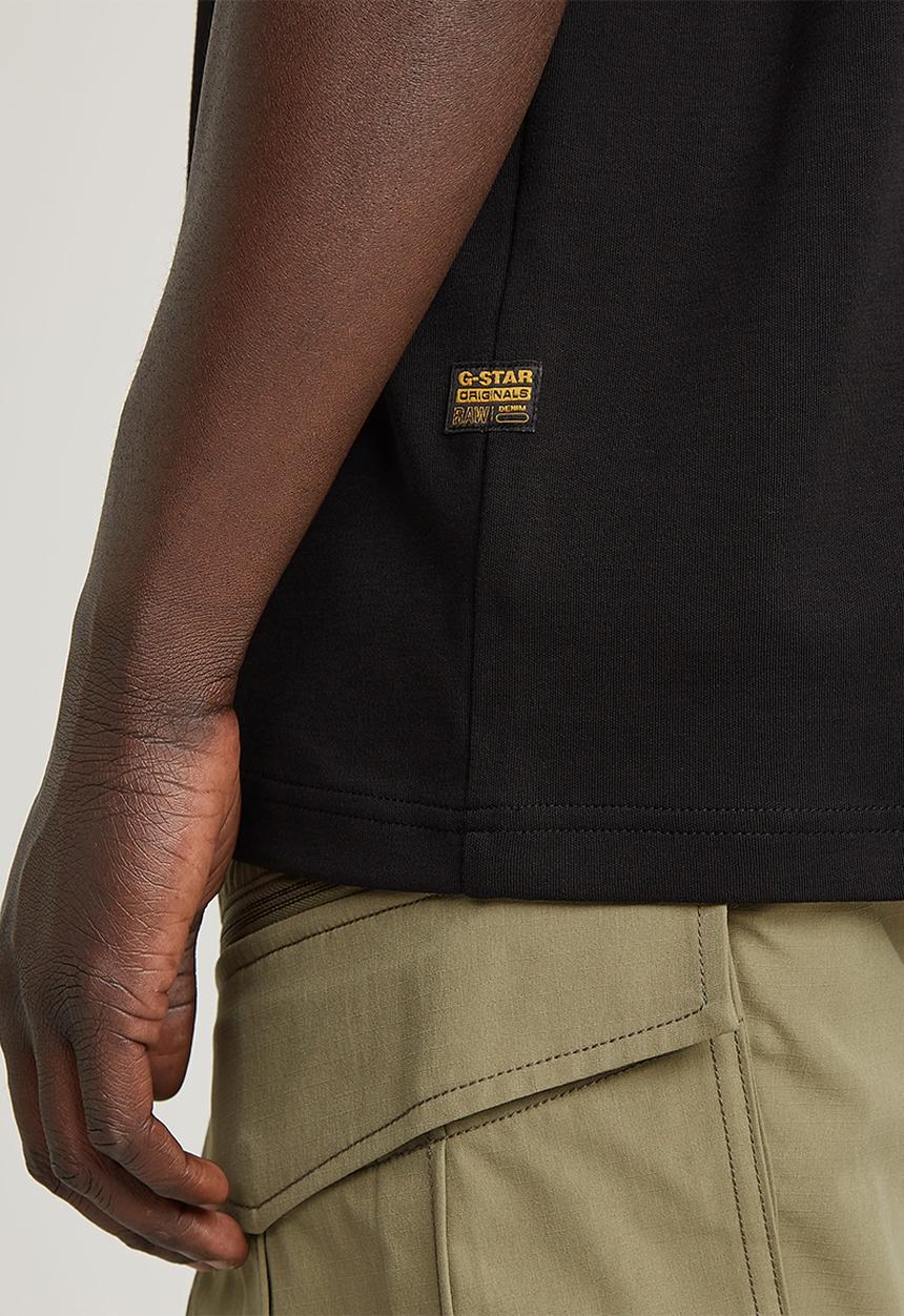 G-STAR - old skool logo r t - black