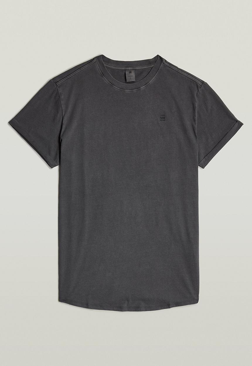G-STAR - text back gr overdyed lash r t - black