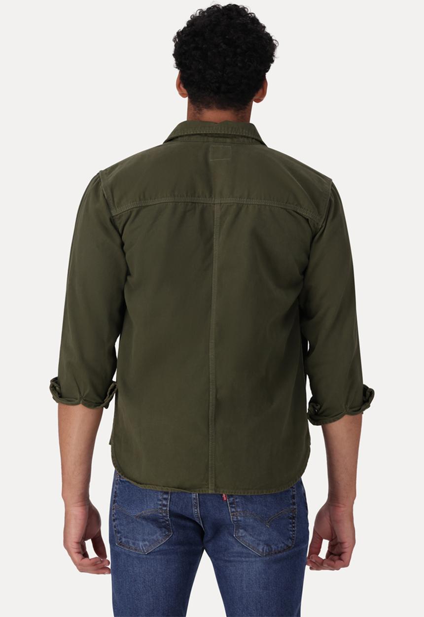Levi’s® - Long sleeve auburn worker -  erick kombu green 