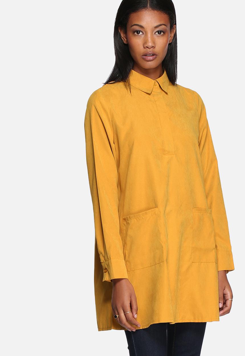 Lola May - Oversize swing shirt with pockets