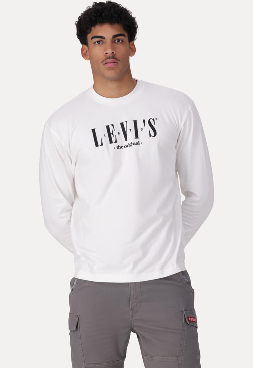 Levi’s® - Long sleeve gr authentic tee - white 