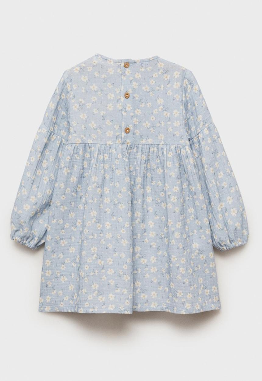 MANGO - Dress lille - light pastel blue