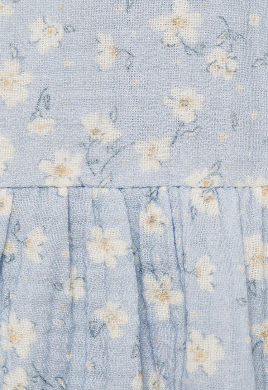 MANGO - Dress lille - light pastel blue