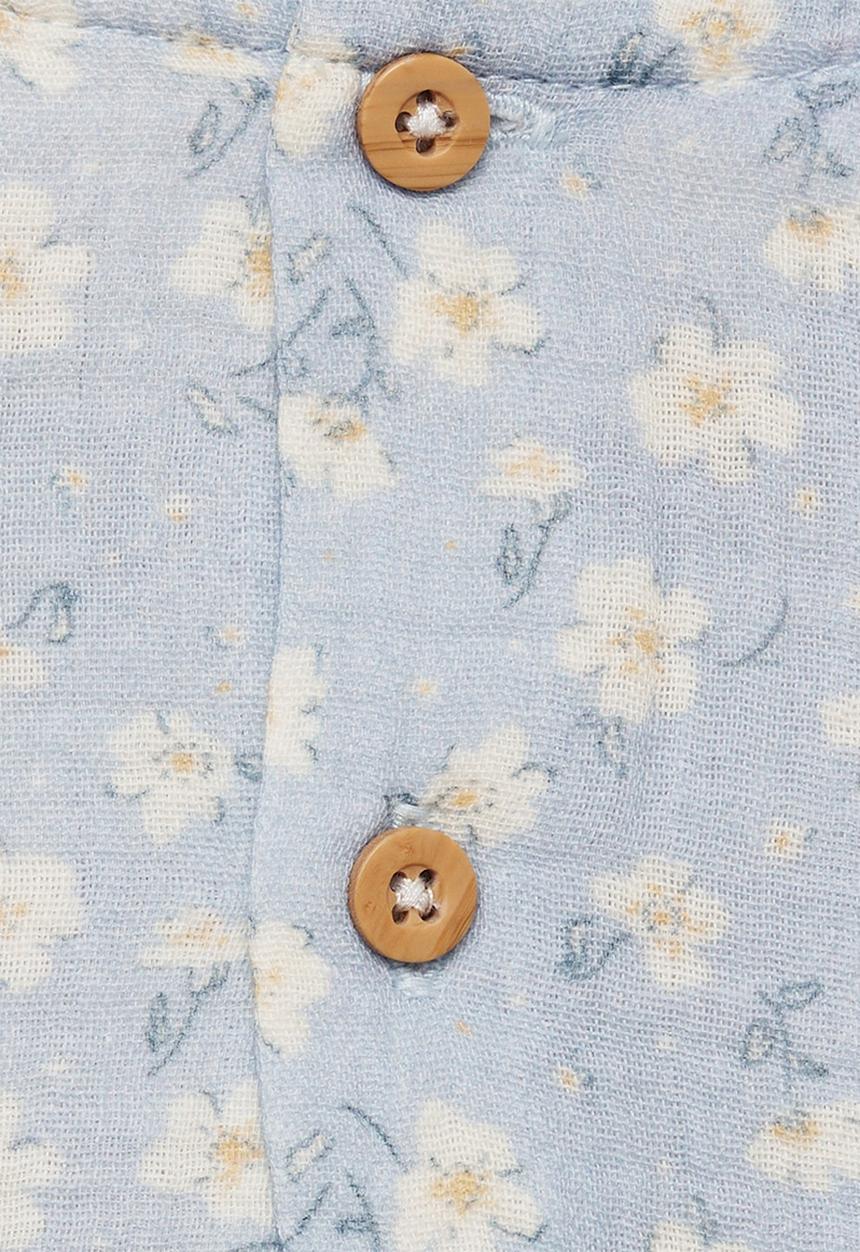 MANGO - Dress lille - light pastel blue