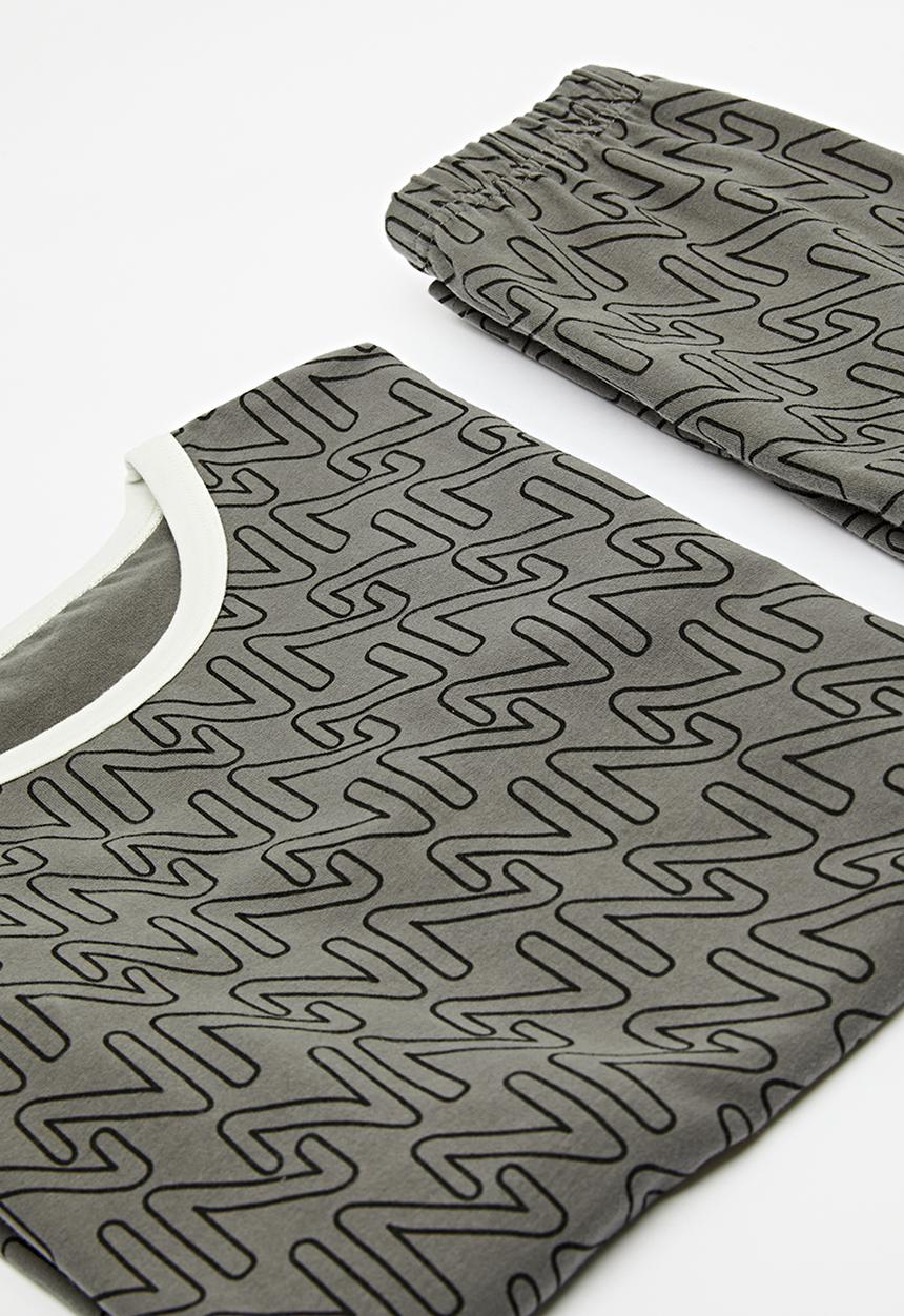 Pop Candy - Pj set - grey