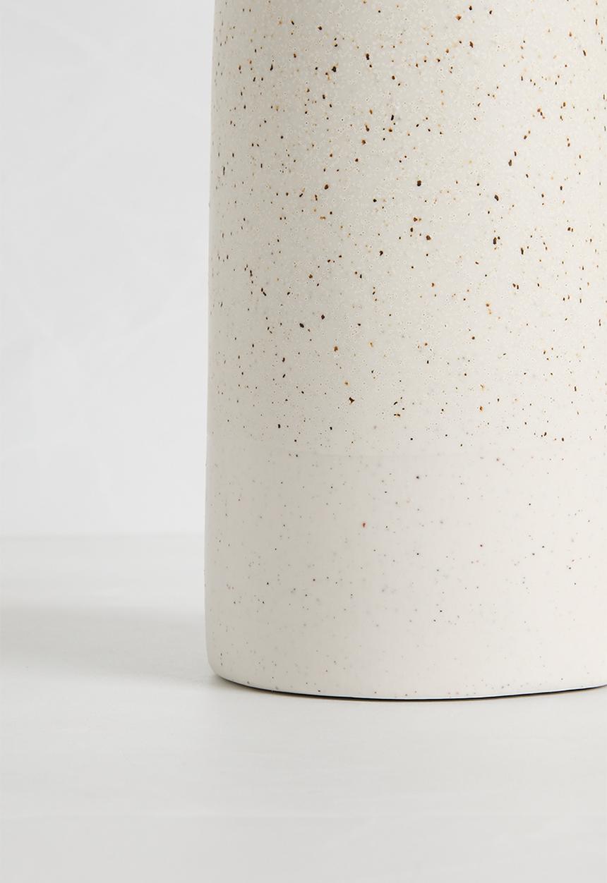 Sixth Floor - Sandstone Candle Holder - Ivory