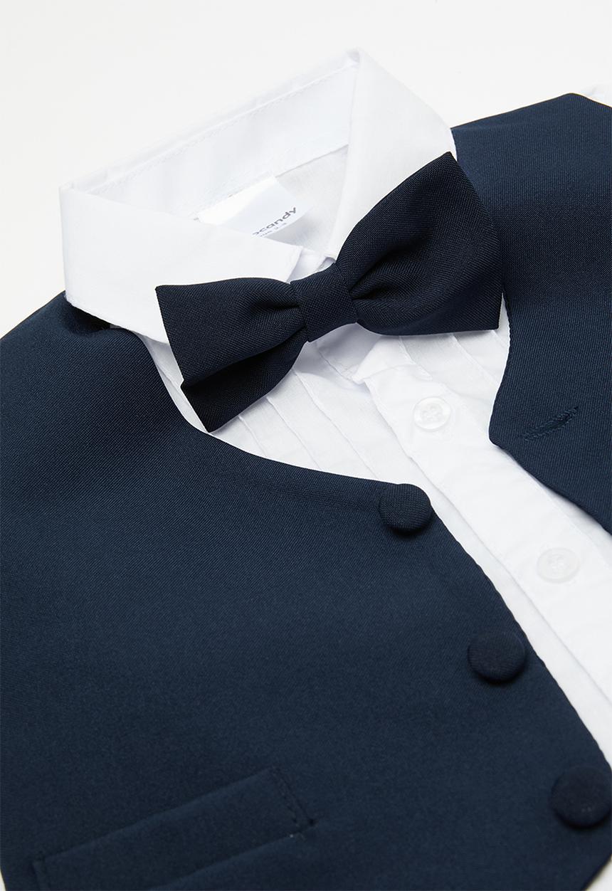 Pop Candy - 4 Piece set - navy & white
