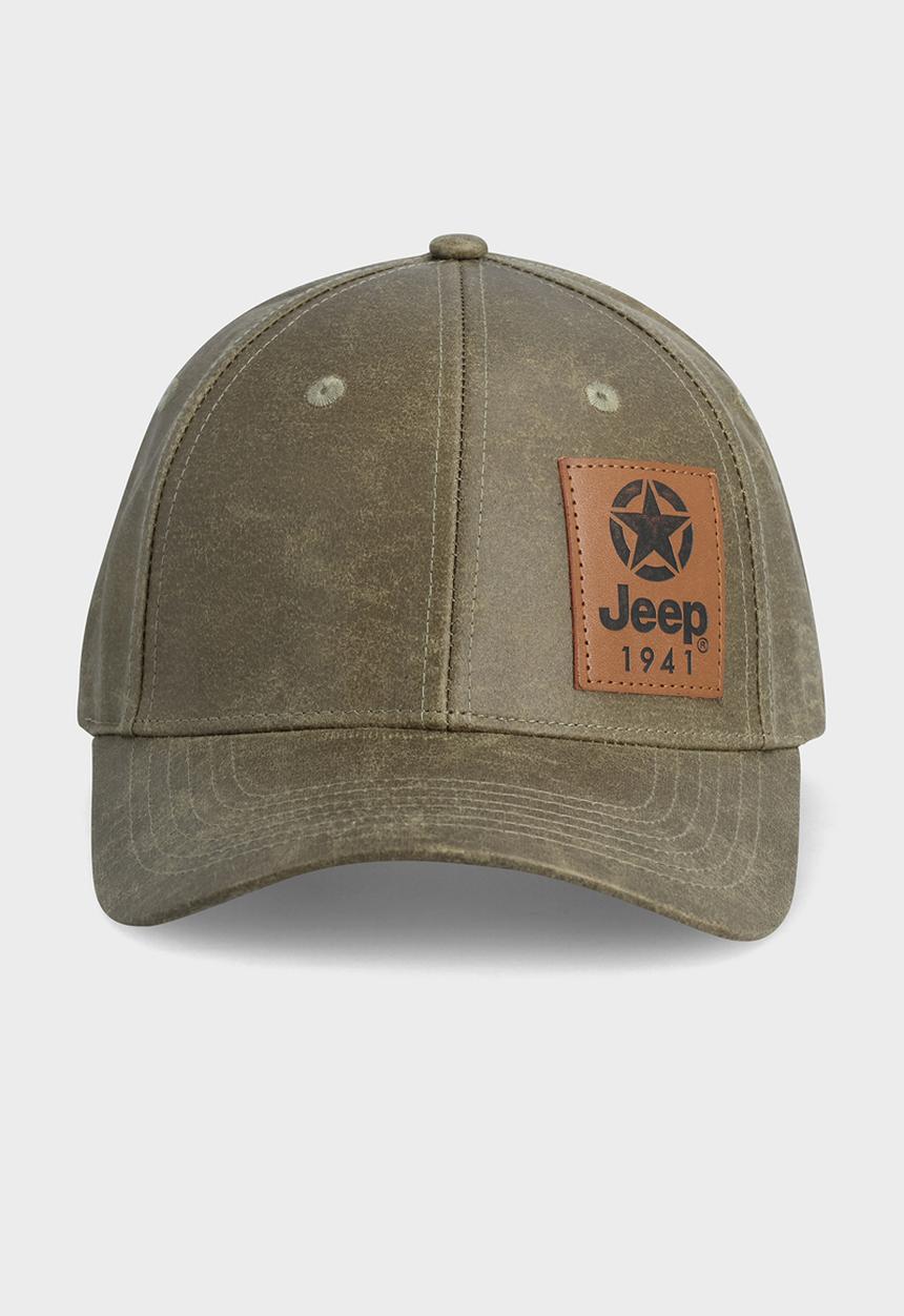 JEEP - Oil Skin Cap - Olive