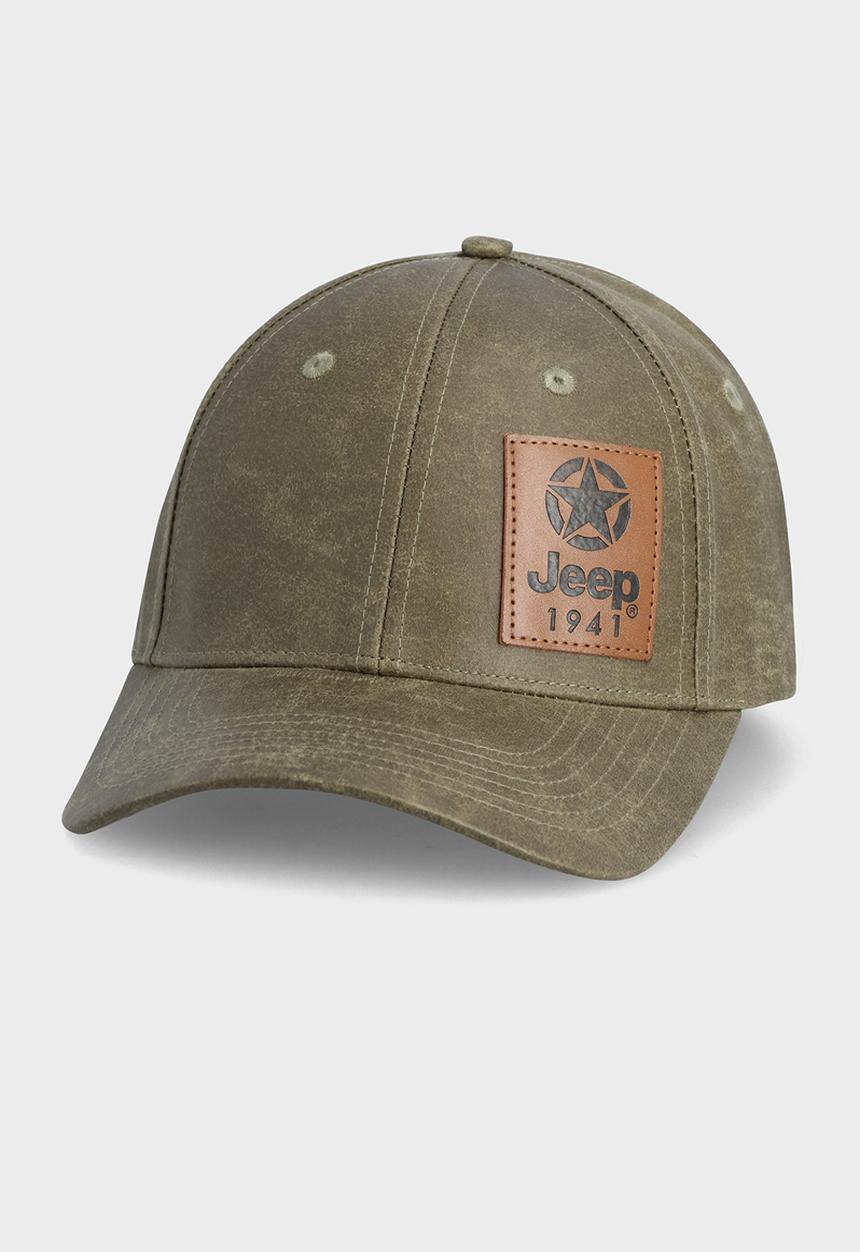 JEEP - Oil Skin Cap - Olive