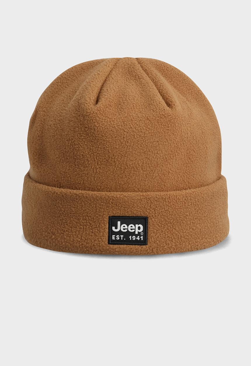 JEEP - Polar Fleece Beanie - Brown