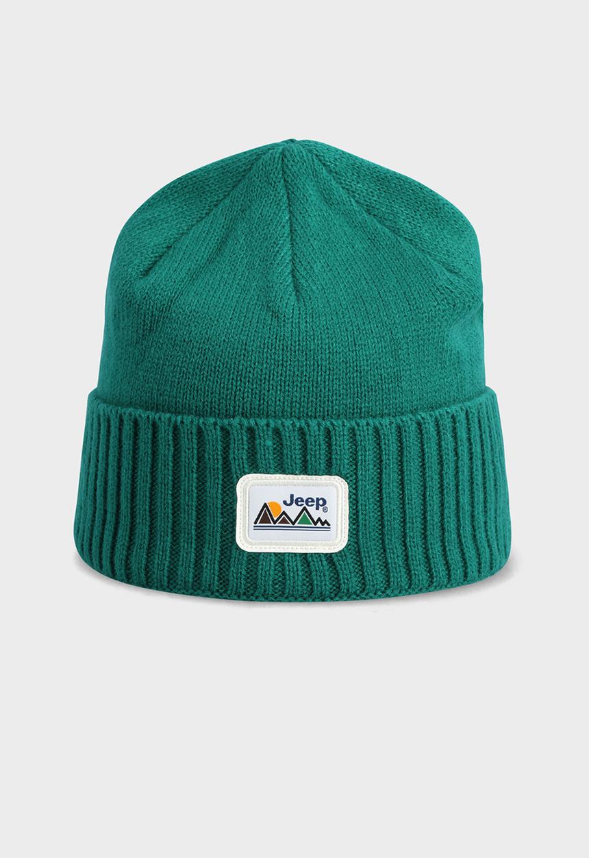 JEEP - Chunky Knit Beanie - Green