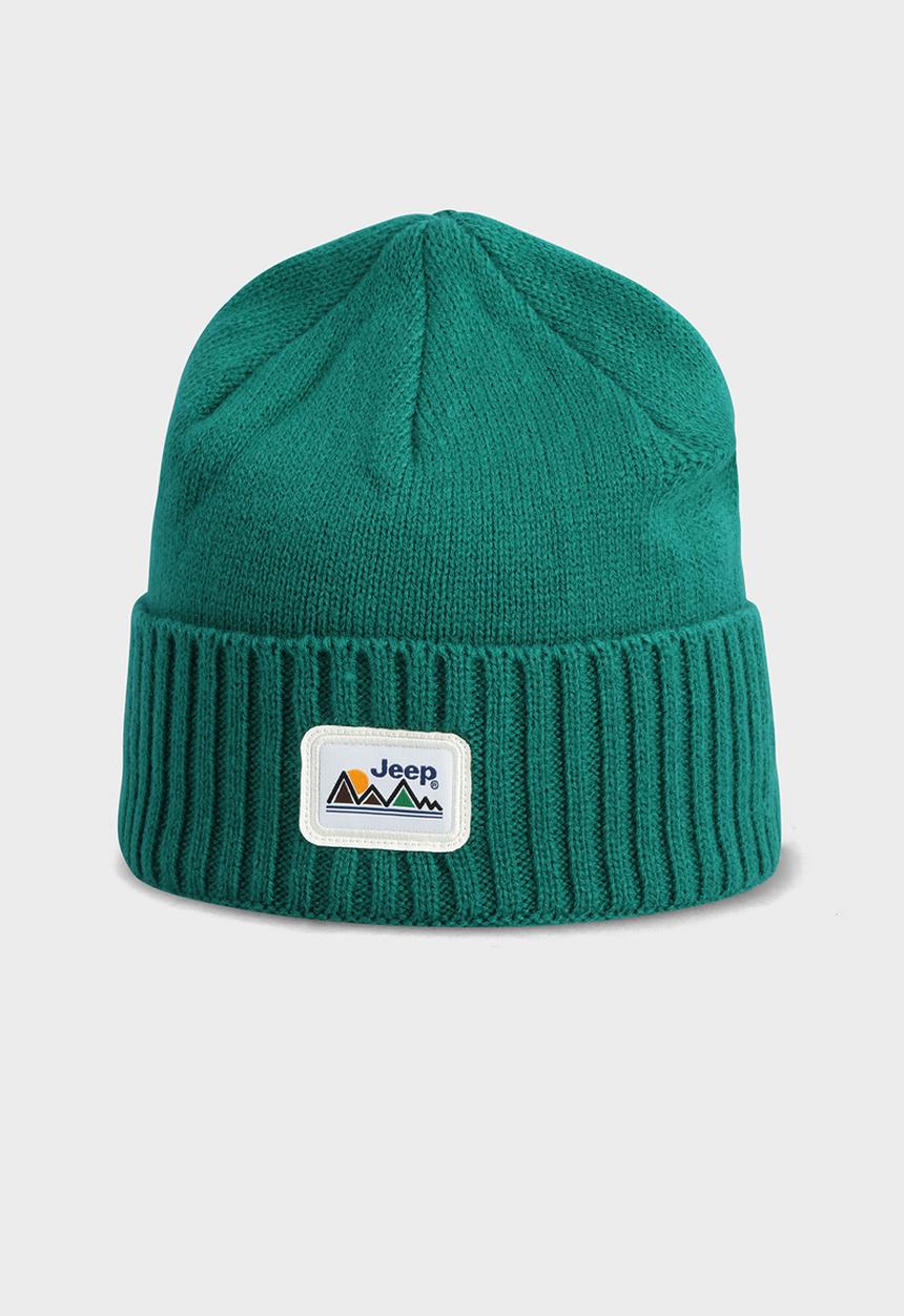 JEEP - Chunky Knit Beanie - Green