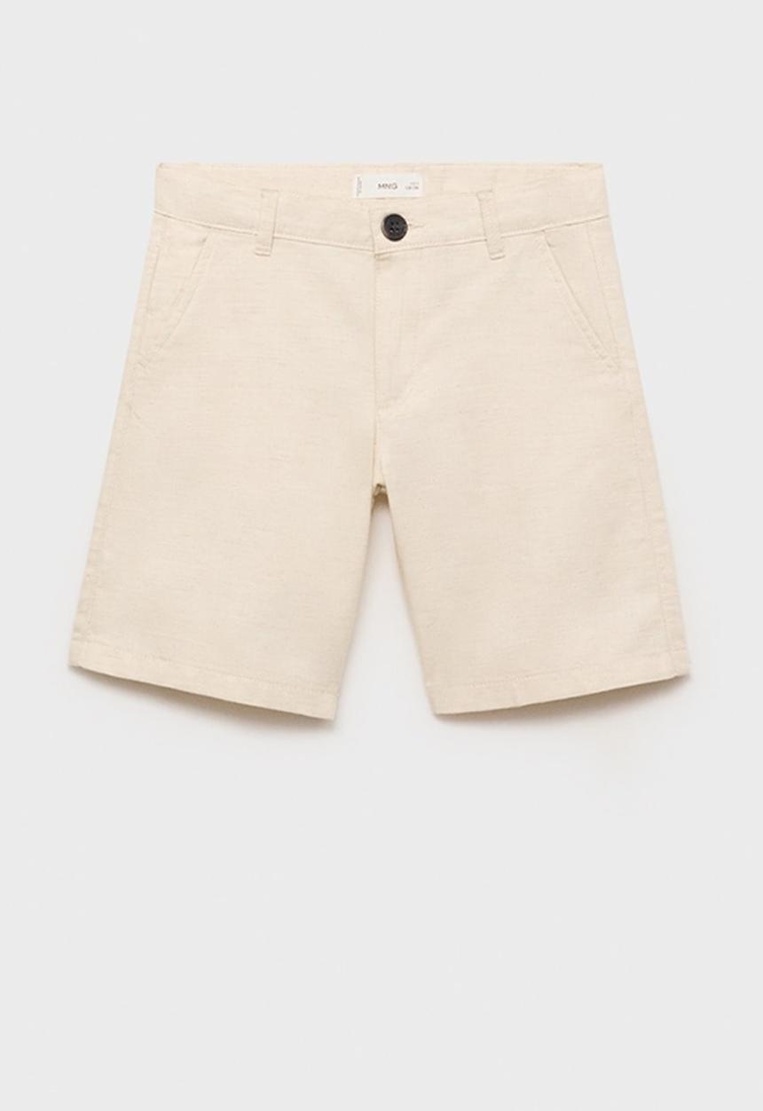 MANGO - Bermudas calatea - light pastel brown