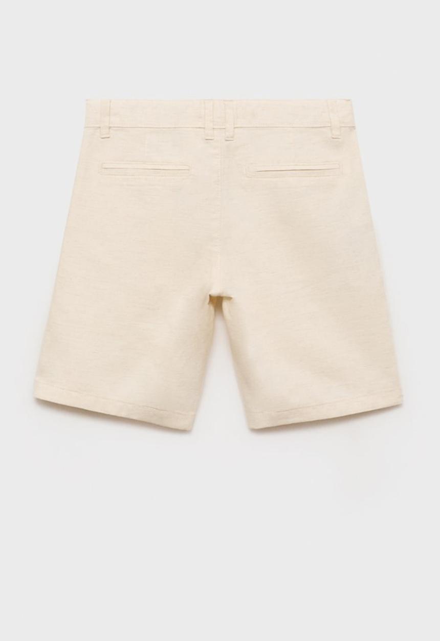 MANGO - Bermudas calatea - light pastel brown