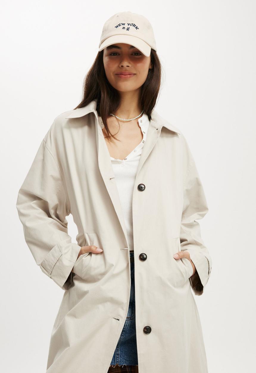 Cotton On - Ellie trench coat - tan