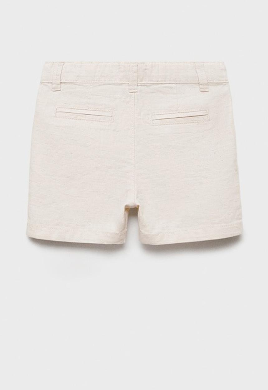 MANGO - Bermudas calateab - light pastel brown