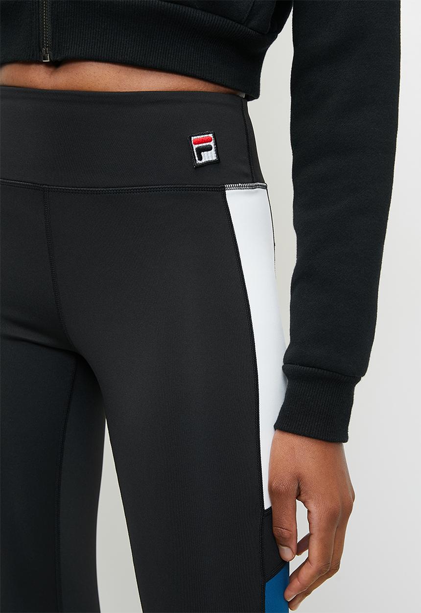 FILA - Elaine Leggings - Black/Blue Lolite