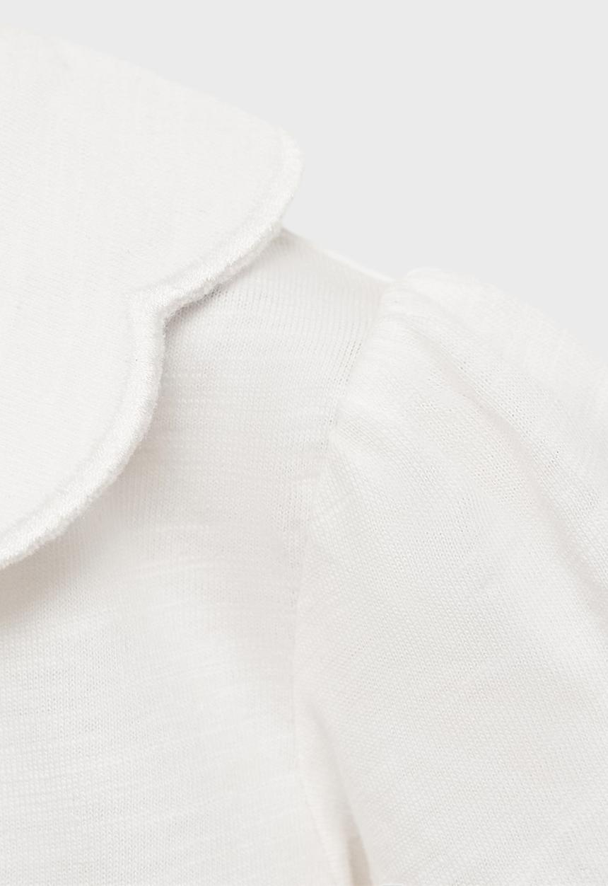 MANGO - T-shirt mew - natural