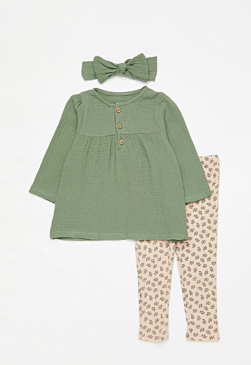 Pop Candy - 3 Piece set-green & multi