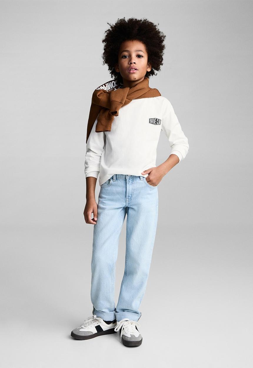 MANGO - T-shirt birdie - natural