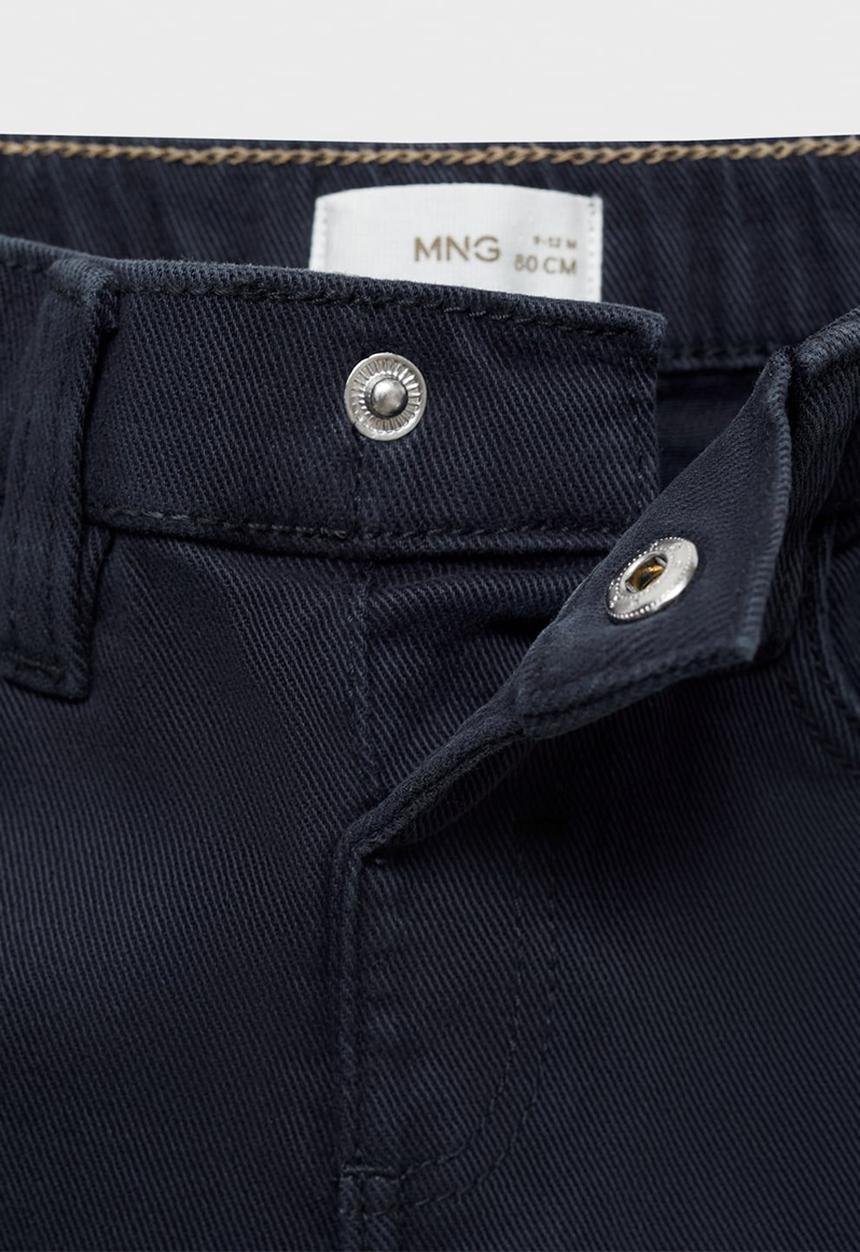 MANGO - Trousers lima - navy