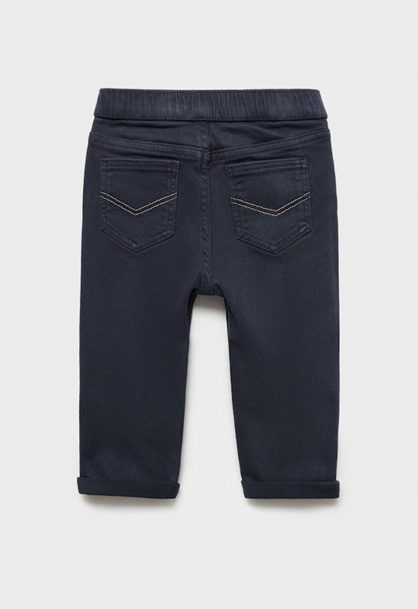 MANGO - Trousers lima - navy