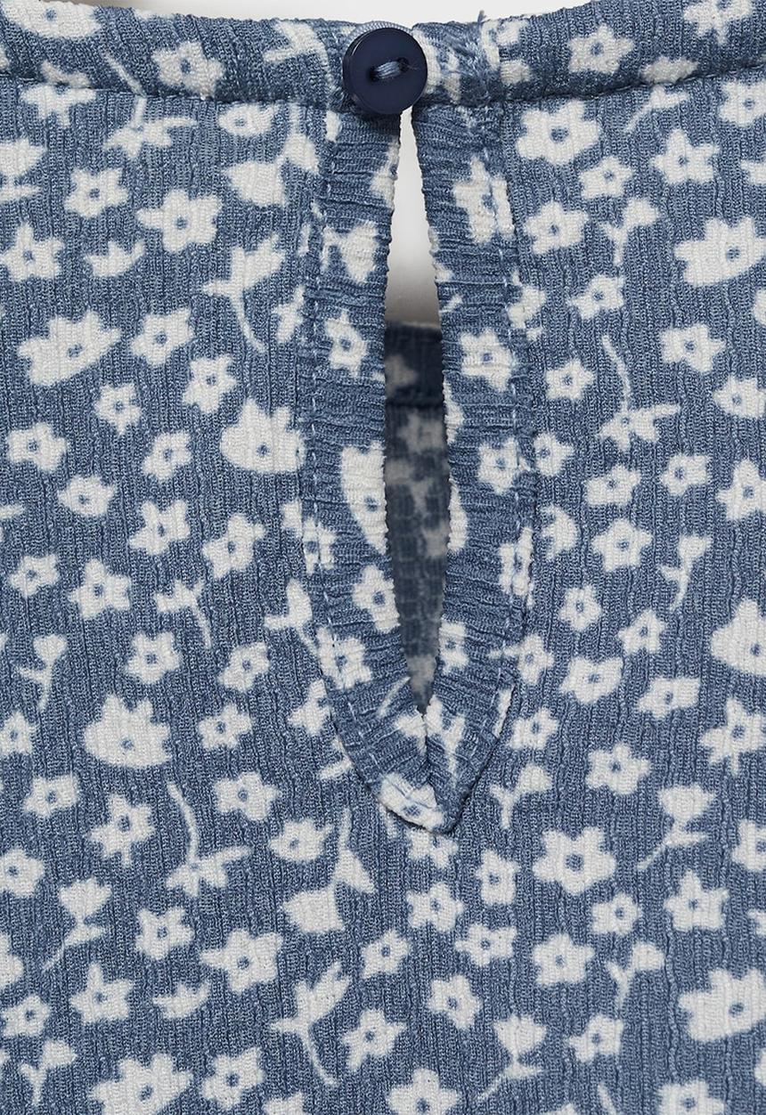 MANGO - T-shirt lilly - medium blue