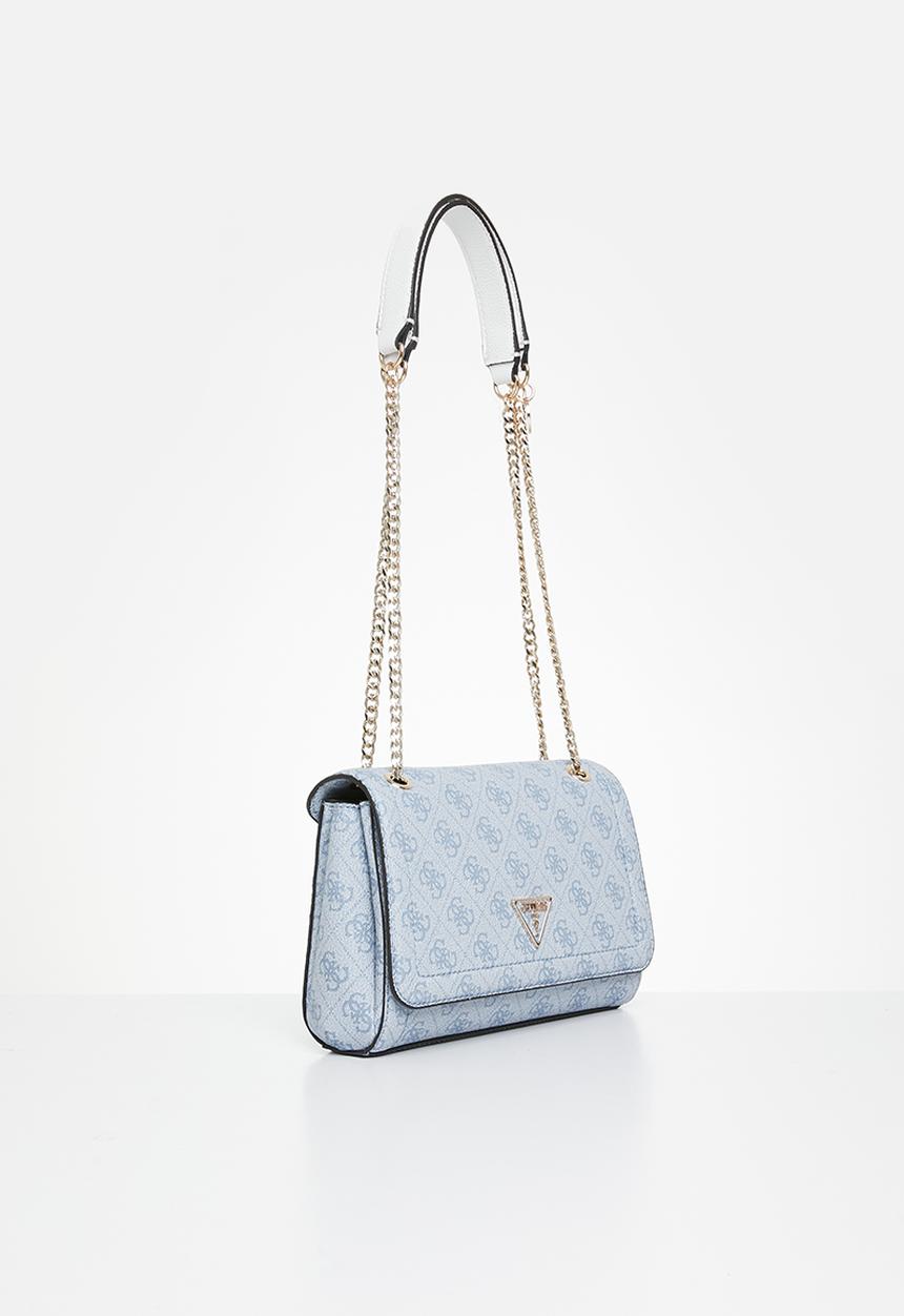GUESS - Noelle crossbody flap - blue