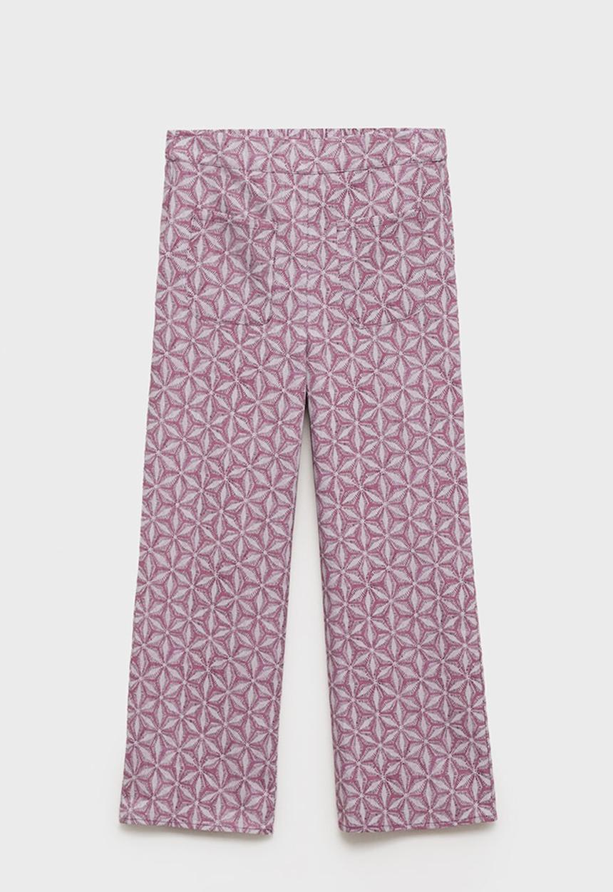 MANGO - Trousers carlota - medium pink