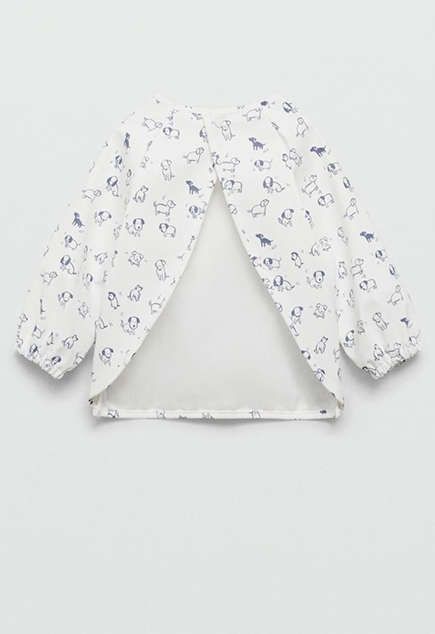 MANGO - Bib cutie - natural