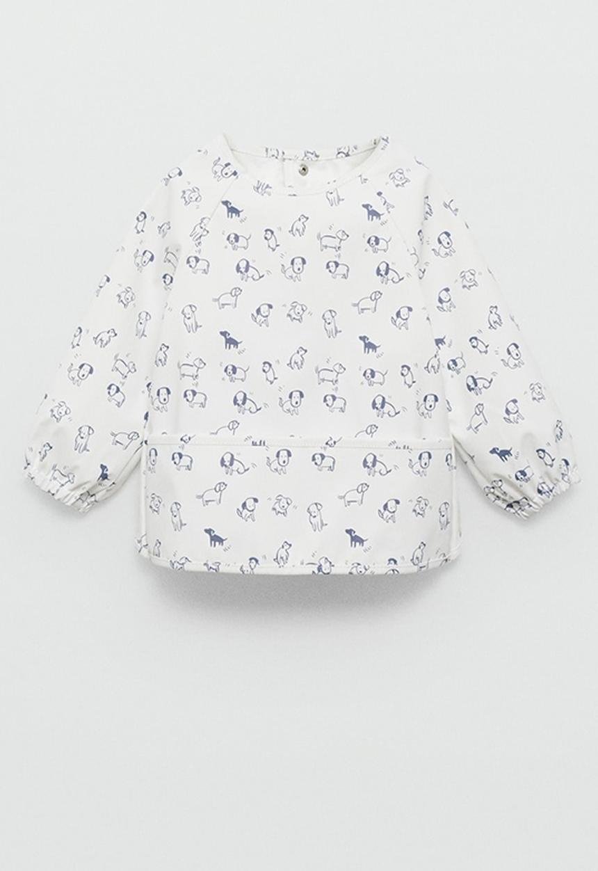 MANGO - Bib cutie - natural