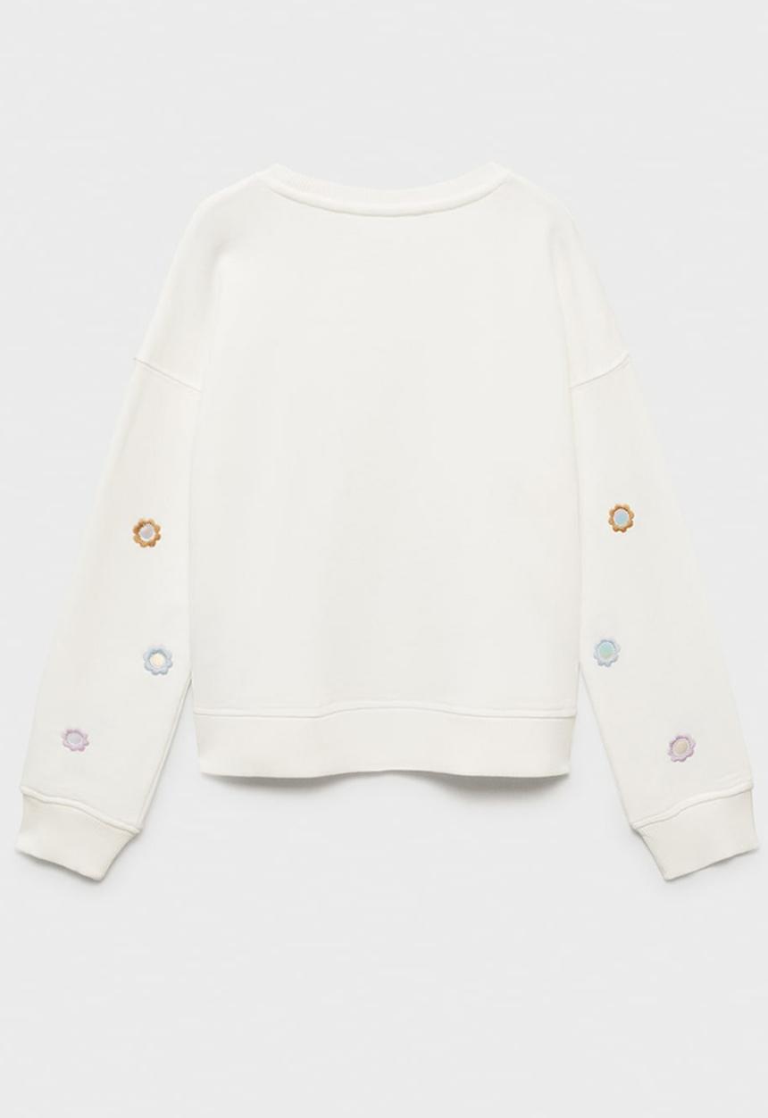 MANGO - Sweatshirt mirrors - natural white