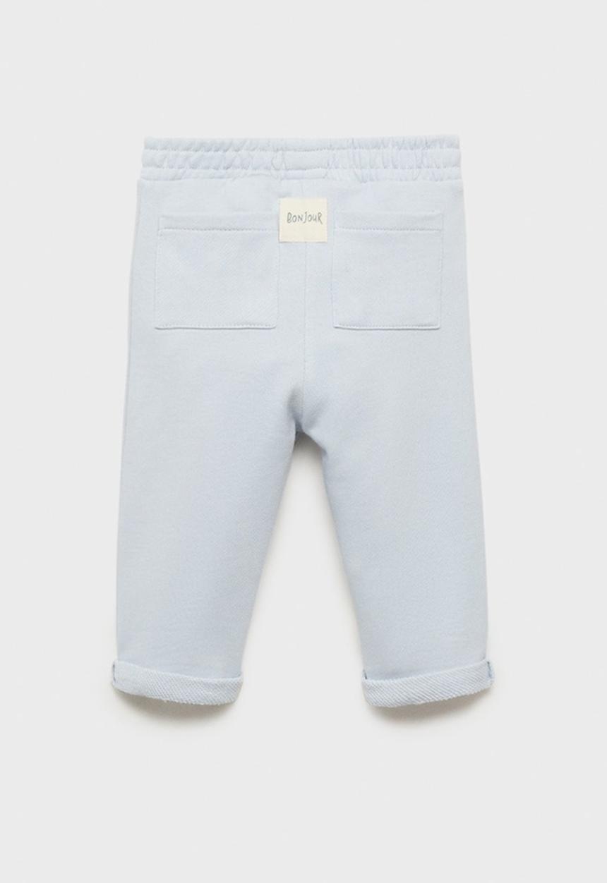 MANGO - Joggers joggy - light/pastel blue