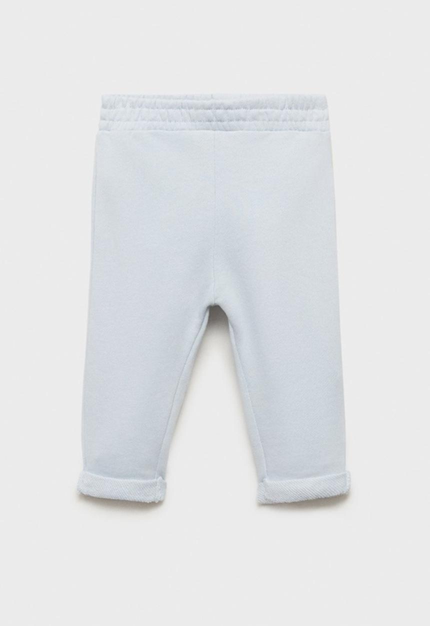 MANGO - Joggers joggy - light/pastel blue