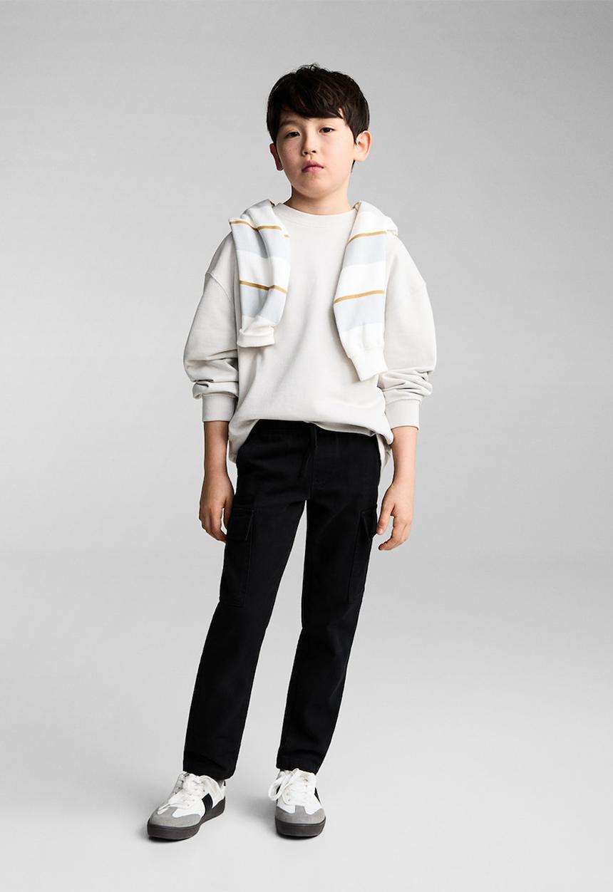 MANGO - Trousers klaus - black
