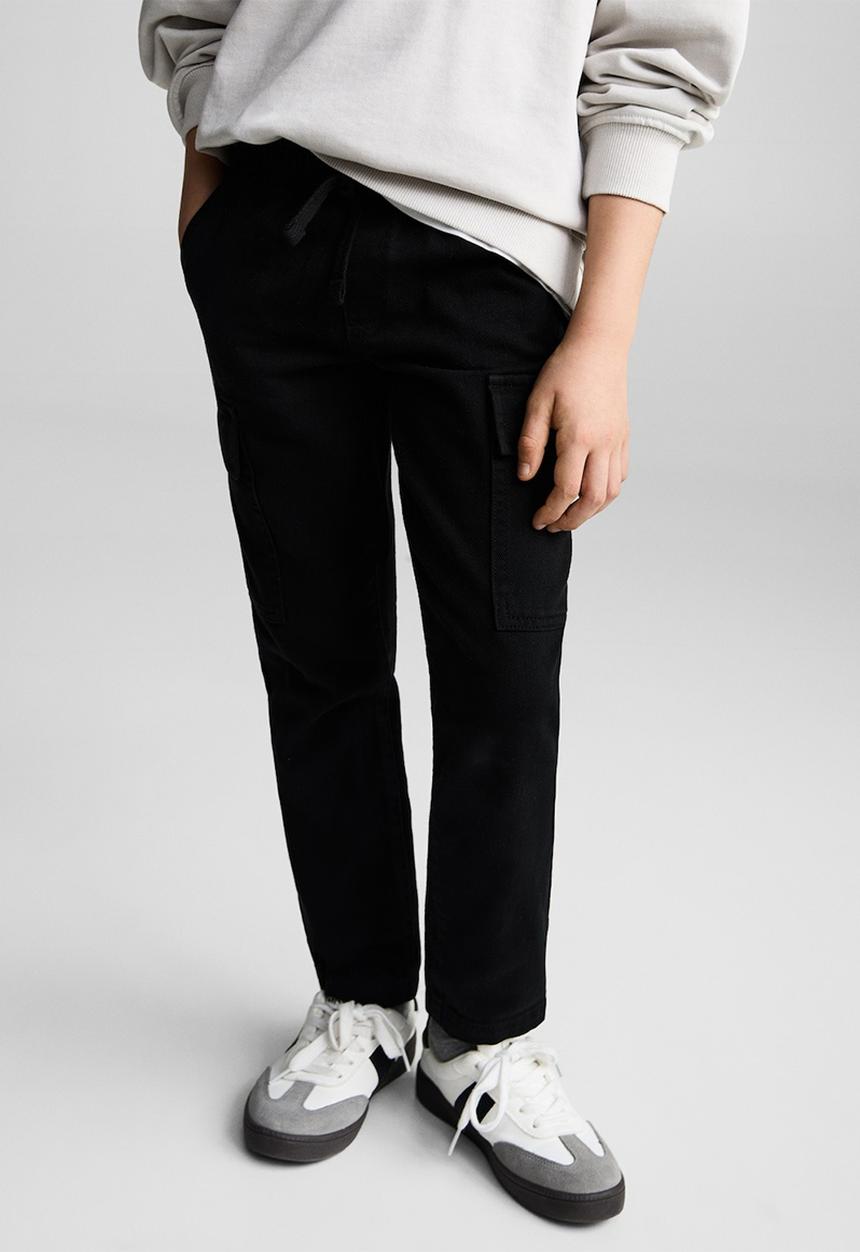MANGO - Trousers klaus - black